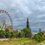 Scott Monument Edinburgh view